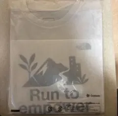 THE NORTH FACE Tシャツ　ホワイトリボンラン2026（Lサイズ）