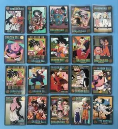 ドラゴンボール ビジュアルアドベンチャー セット カードダス 当時物