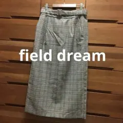 field dream スリットグランチェックスカートベルト付き タータンのサムネイル