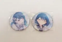 桐谷遥　グリッター缶バッジ 10B 9B