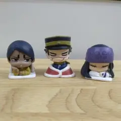 ゴールデンカムイ　金カム　ガチャ　杉本　アシリパ　鯉登くん　3点セット