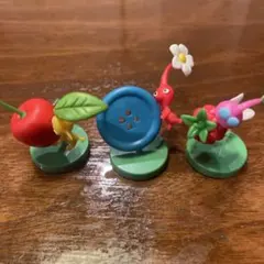 ピクミン フィギュア 3体セット ボタン付き