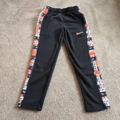 NIKE キッズ ロングパンツ ブラック オレンジ120