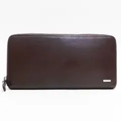 PORTER ポーター ラウンドファスナー長財布 レザー 茶 日本製 メンズのサムネイル