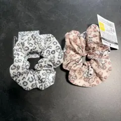 マイメロディ シナモロール　ヒョウ柄ヘアゴム 2個セット