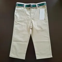 【新品未使用】ラルフローレン キッズ チノパンツ ベルト付き 90cm