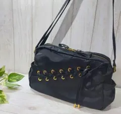 ANNA SUI アナスイ レースアップ ショルダーバッグ 完売品のサムネイル