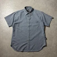 00s THE NORTH FACE c-boy 短丈 半袖チェックシャツ