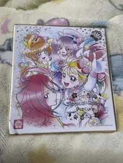 プリキュア　色紙アート　トロピカルージュプリキュア
