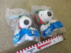 スヌーピー メットライフ ぬいぐるみ 2個セット