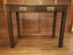 【3/11.12限定お値下げ！】カリモク　domani デスク 机　アンティークのサムネイル