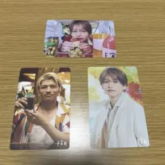 timelesz 佐藤 松島 篠塚 猪俣 トレカ 3枚セット fam