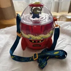 リトルグリーンメン　エイリアンロケットおもちゃ　ポップコーンバケツ