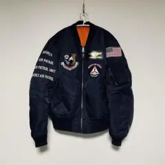 2025年最新】avirex ma-1 ネイビーの人気アイテム - メルカリ