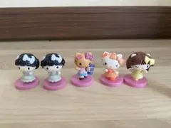 激カワ！日焼けギャル＆昭和・平成・令和アイドル チョコエッグ キティ セット