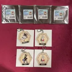 とーとつにエジプト神 描き下ろし トレーディング ウッドキーホルダー 4個セット