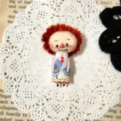アンちゃん　ハンドメイド　ミニドール　ブライス　カントリードール　アン＆アンディ