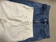 ユニクロ　ワイドストレートジーンズ　2点セット