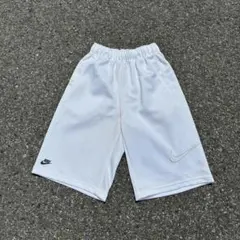 90s 銀タグ　old NIKE ナイキ ホワイト ハーフパンツ ショートパンツ