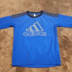 adidas　シャカシャカ　ピステ　薄手　青　140cm