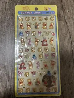 くまのプーさん ボンボンドロップシールmini
