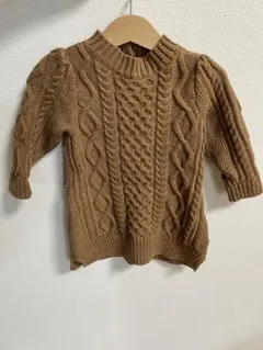 【新品未使用】Baby gap ニットワンピース　12-18m