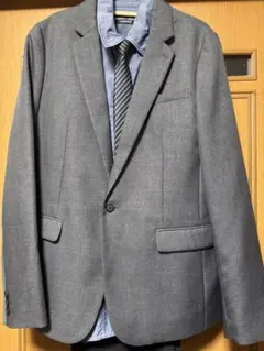 卒業式グレー ジャケット パンツ セット165A