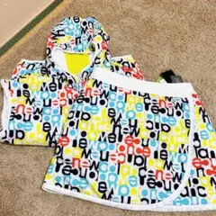 【新品】ニューバランス リバーシブル スカート 白 レディース ゴルフウェア