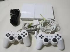 SONY PS2 薄型 本体 一式 SCPH-90000 ホワイト