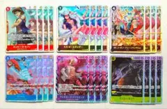 ワンピースカード 蒼海の七傑 SR ６セット ２４枚 まとめ売り