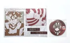 鬼滅の刃 ufotable DINING メタリックポスカ 缶バッジ 猗窩座