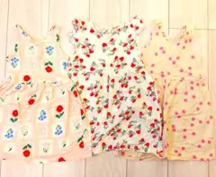 ノースリーブワンピース3着セット