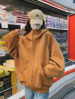 冬対応❤️シンプルアウターゆったり　ちょっとお出かけ　韓流ファッション