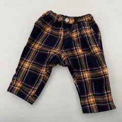 BREEZE チェック柄 ロングパンツ 80