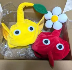 赤ピクミン&黄ピクミン なりきり帽子 Pikmin