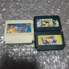 【動作未確認】(FC)燃えろ!!プロサッカー・ドラゴンボールZセット ジャンク品