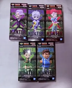 HUNTER×HUNTER ワールドコレクタブルフィギュア / 全5種セット