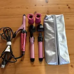 VS 2way・3wayヘアアイロン ピンク