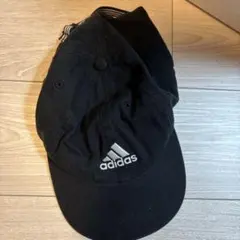 adidas ブラックキャップ