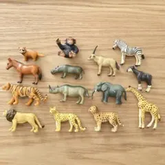 動物フィギュア 14匹セット