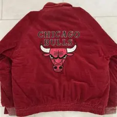 90s PRO LAYER CHICAGO BULLS太畝コーデュロイジャケット