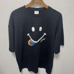 SMILEY FACE Tシャツ ブラックのサムネイル