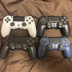 PS4 ワイヤレスコントローラー 4点セット ジャンク品