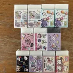 まとまるくん　消しゴム　ツムツム　ディズニー　9種類 11個 セット