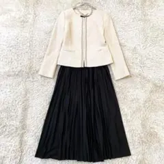 【美品】UNTITLED・GRL セットアップスーツ セレモニー ママスーツM