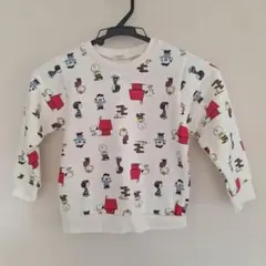 PEANUTS スヌーピー柄 トレーナー 100★新品