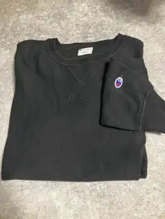 Champion ブラック スウェット M