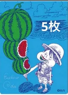 ワンピース　ルフィ　ナツコミ　ジャンプ　原作　漫画　メタキラカード　特典 ワンピース ルフィ ナツコミ ジャンプ 原作 漫画 メタキラカード 特典