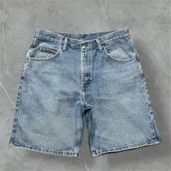 【W32】00s RIDERS Lee デニムショーツ メキシコ製5ポケット古着