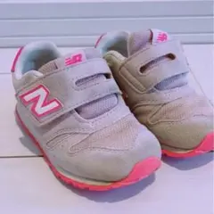 New Balance 373 グレー/ピンク スニーカー